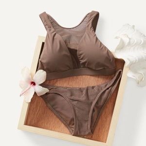 Meshed Up Billabong Halter Top